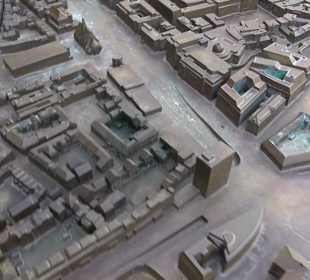 Stuttgarter Reliefmodel mit Braille Schrift