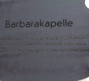 Barbarakapelle Unterkochen