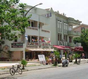 Blick zurück vom "Old Trafford"