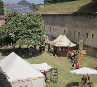 Mittelalterlichen Tage in der Festung