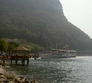Vista alla Rocca da Garda