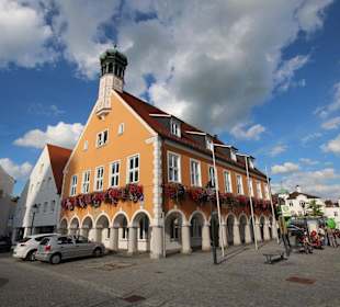 Rathaus mit Arkaden von Ottobeuren