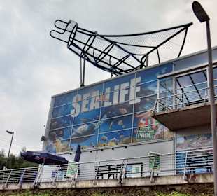 Eingangsbereich des Sea Lifes