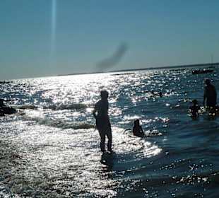 Plage le soir La Cote d'Argent