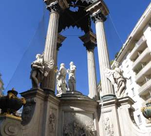 Der Vermählungsbrunnen auf dem Hohen Markt
