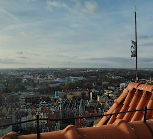 Widok z wieży - zachód