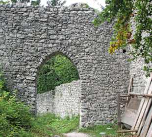 Burgruine Werdenfels Nähe Pflegersee