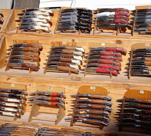 Impressionen vom Wochenmarkt Saint-Cyprien-Plage