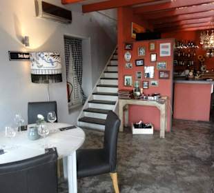 Blick in den Gastraum des Déjà Vu