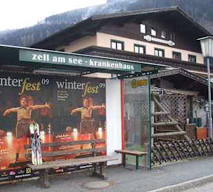 Bushaltestelle am Krankenhaus, Zell am See
