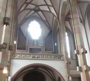 In der Marienkapelle in Würzburg am Marktplatz
