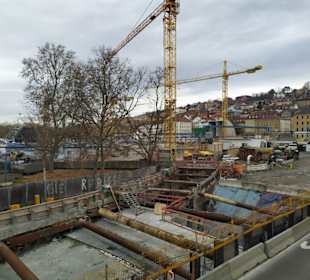 Baustelle am Hauptbahnhof