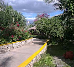 In der Anlage Cenote Ik-Kil