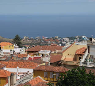 Blick nach Puerto de la Cruz, Taoro u. Malpais