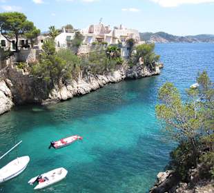 Bucht Cala Fornells, 15 Minuten vom Hotel Club Europa fußläu