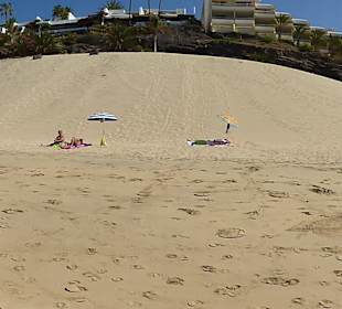 Strand mit Strandpromenade in Morro Jable