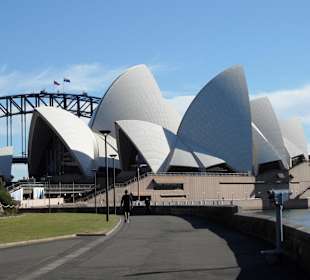 Opernhaus vom Botanischen Garten aus gesehen