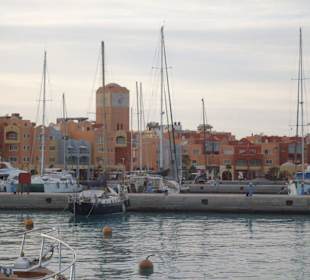 Blick auf die Marina