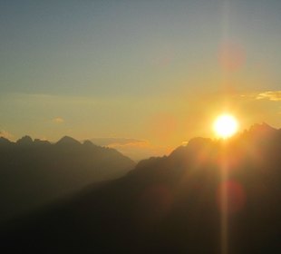 Sonnenaufgang am Weisshorn
