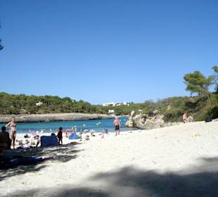 Strand von Cala Mondrago
