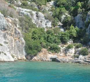 Kekova - versunkene Stadt im Mittelmeer