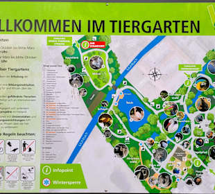 Plan vom Tiergarten