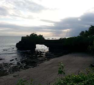 Blick auf den kleinen Tempel