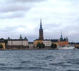 Ausblick während Stockholm Brücken-Bootstour