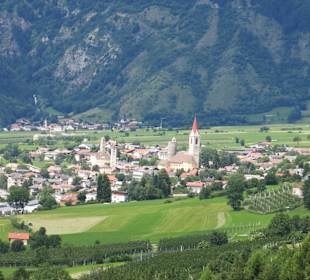 Mals von der Wanderung Sonnensteig
