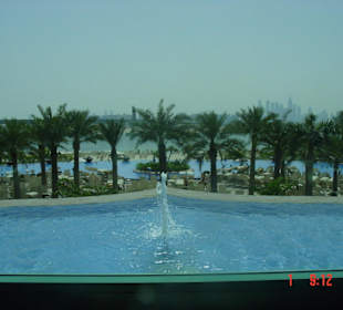 Sicht aus dem Hotel Atlantis