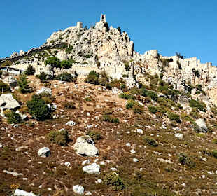 Burg Anlage St. Hilarion  in Nordzypern