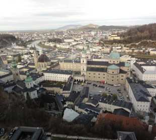Blick auf Salzburg