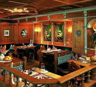 Die ´Jagdecke´ im Alpina´s Restaurant 