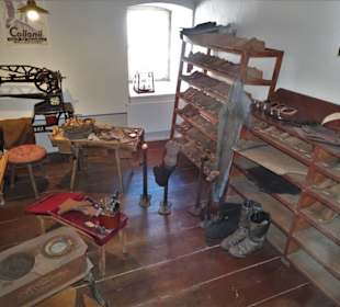 Alte Schuhmacherwerkstatt im Fichtelgebirgsmuseum