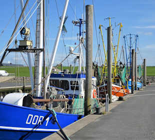 Eindrücke aus dem Kutterhafen von Dorum