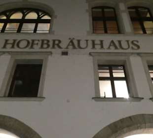 Das Hofbräuhaus in München am Platzl