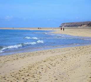 Spaziergang an der Playa Barca