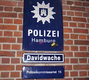 Berühmte Wache auf der Reeperbahn