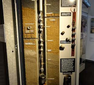 Sprengkette in einem Rohr