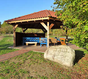 Herbststimmung im Dorfgarten Dötlingen
