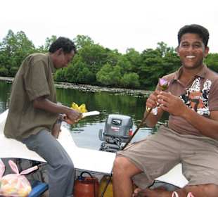 Bootstour Bentota River mit Sami