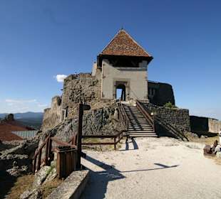 Am obersten Punkt der Burg