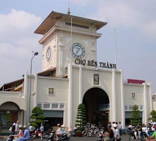 Eingang zum Ben Thanh Markt