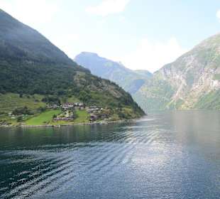Geiranger Fjord - Ausfahrt