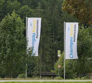 Besuch im Biathlon-Stadion von Ruhpolding