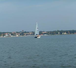 Żeglowanie po jeziorze Niegocin