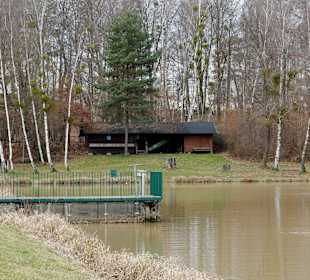 Bootshaus + Aussichtsplattform