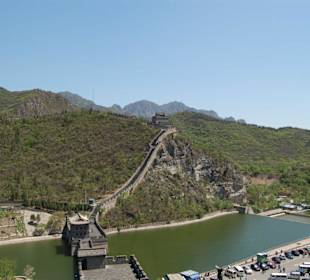 Blick auf die chinesische Mauer