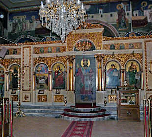 Ikonostase dieser Kirche