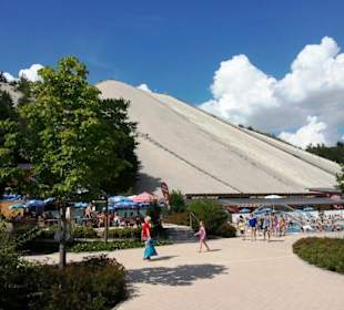 Badeeingang mit Monte